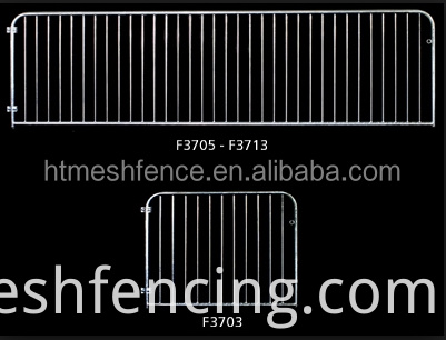 GALVANISED 7 RAIL GALVANISED METAL FARM FIELD SECURITY GATES/7 Bar Galvanised Field Gate